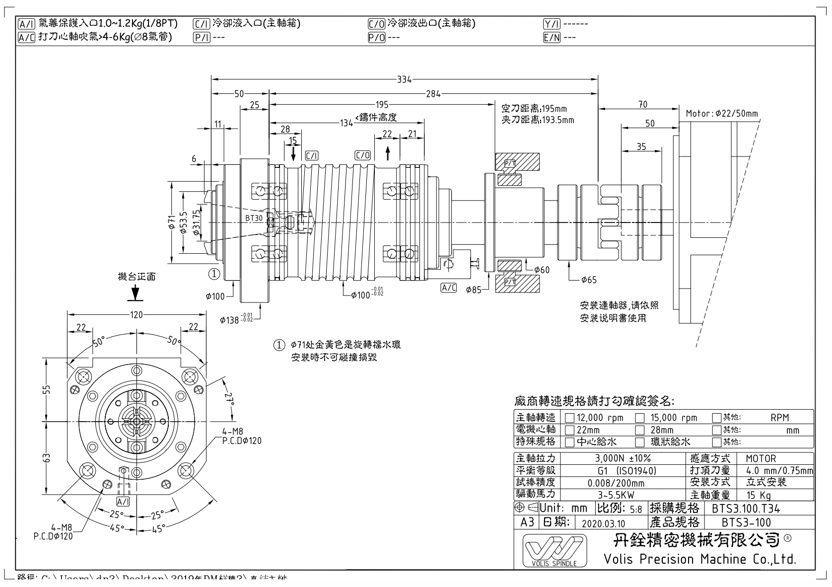 BTS3.100.T34 型錄